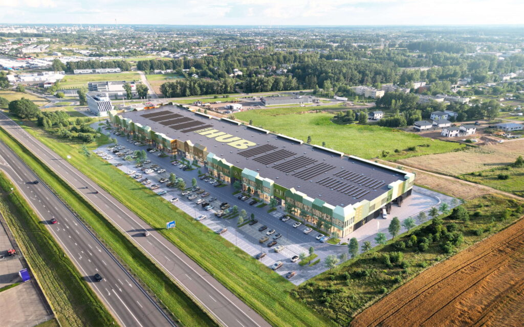 Urban HUB projektas patalpų nuomai Vilniuje